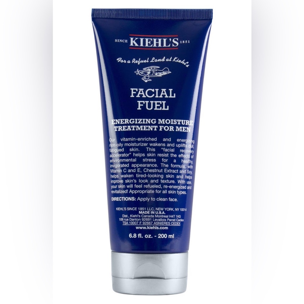 New Kiehl’s Facial Fuel energizing moisture treatment for men 6.8 fl. oz.